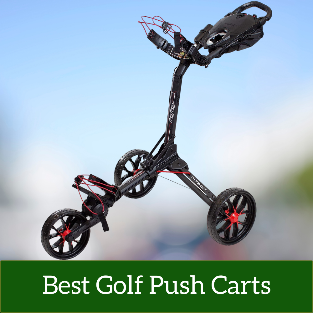 best golf push carts