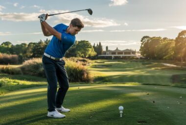 golf stance