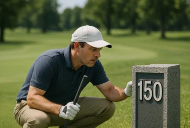 Golf Course Yardage Markers