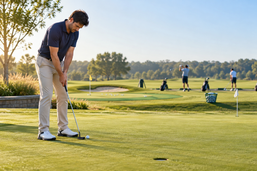 golf practice routine for beginners
